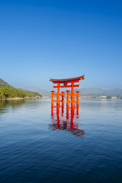 宮島 結婚式の春景色