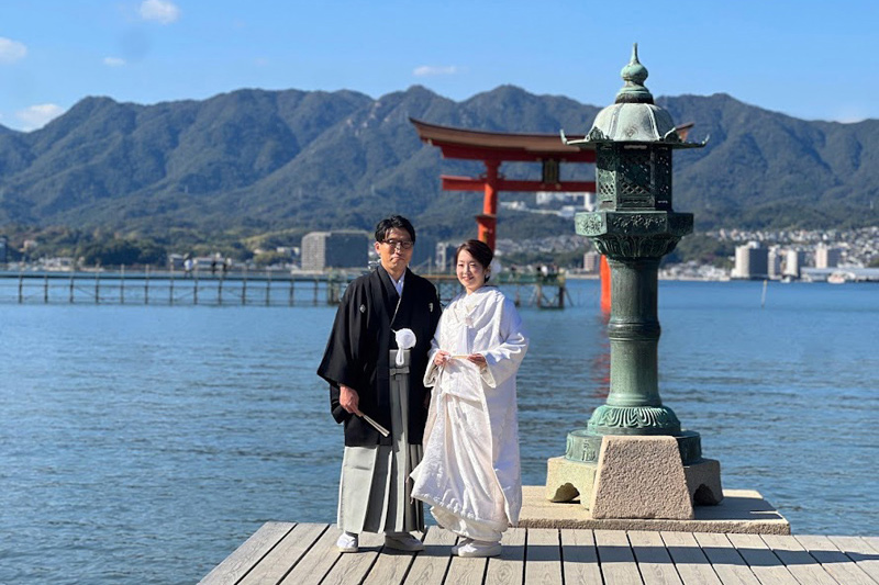 嚴島神社挙式風景